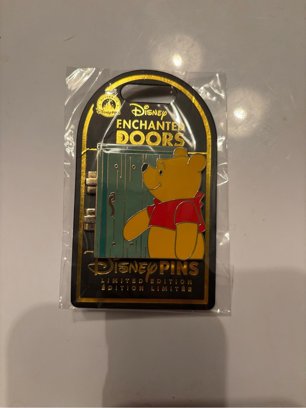 Winnie the Pooh and Piglet - Enchanted Doors Disney Pin - Limited Edition 3400